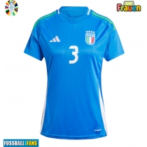Italien Federico Dimarco #3 Heimtrikot Frauen EM 2024 Kurzarm